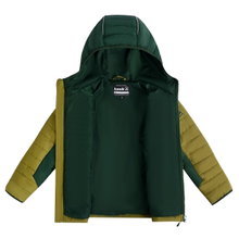 Kamik quilted jacket Nell (all-year jacket, windproof, reflective) sage green boys